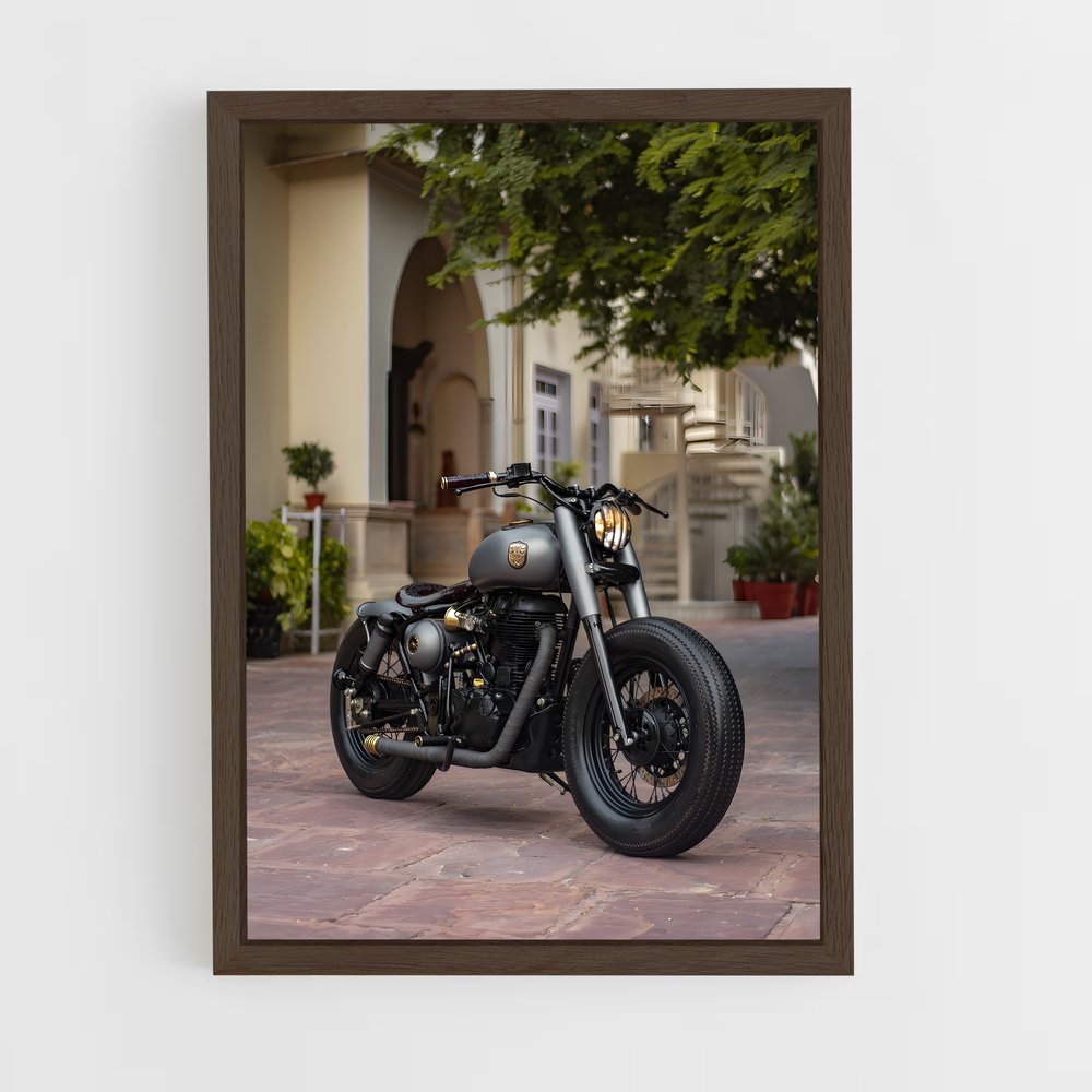 Poster Route Vintage – affiche Royal Enfield (vue 5)